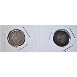 1839-O G & 1841-O VF SEATED DIMES