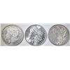 Image 1 : LOT OF 3 MORGAN DOLLARS: