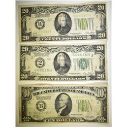 $50 FACE VALUE CURRENCY LOT: