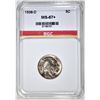 Image 1 : 1938-D BUFFALO NICKEL  BGC SUPERB GEM +
