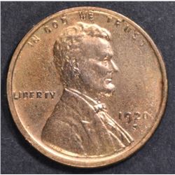 1920-S RD LINCOLN CENT UNC