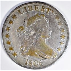 1806 BUST HALF DOLLAR FINE