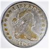 Image 1 : 1806 BUST HALF DOLLAR FINE