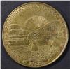Image 1 : 1855 OHIO STATE BRASS PERPETUAL CALENDAR TOKEN