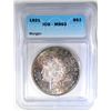 Image 1 : 1921 MORGAN DOLLAR   ICG MS-63