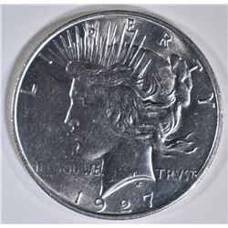 1927-D PEACE DOLLAR    BU