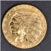 Image 1 : 1914-D $2.5 GOLD INDIAN  CH U