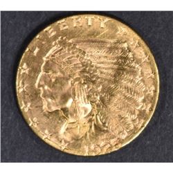 1925-D $2.5 GOLD INDIAN  GEM BU