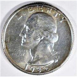 1932 WASHINGTON QUARTER CH/GEM BU