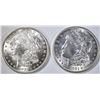 Image 1 : 2 1921 MORGAN DOLLARS  CH BU