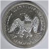 Image 2 : 1842 SEATED LIBERTY HALF DOLLAR CH AU