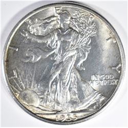 1935-D WALKING LIBERTY HALF DOLLAR GEM BU