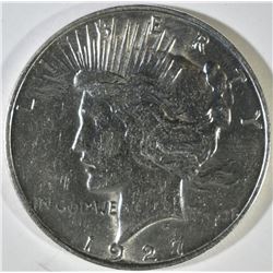 1927-D PEACE DOLLAR  BU