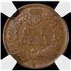 Image 3 : 1866 INDIAN CENT NGC AU-50 BN