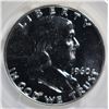 Image 2 : 1960 FRANKLIN HALF DOLLAR, PCGS PR-67