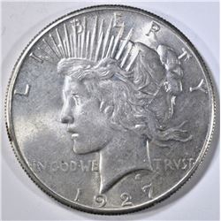 1927 PEACE DOLLAR, CH BU