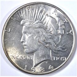 1934 PEACE DOLLAR, BU