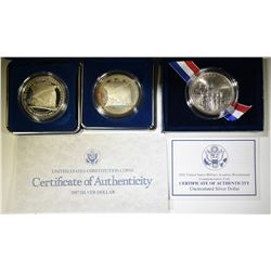 3-MODERN COMMMEM SETS