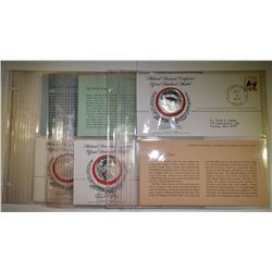 UTAH, IDAHO & NEW MEXICO STERLING SILVER MEDALS