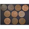Image 1 : 10 1865 2 CENT PIECES MOSTLY AG-G A FEW VG
