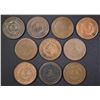 Image 2 : 10 1865 2 CENT PIECES MOSTLY AG-G A FEW VG