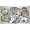 Image 1 : 20-MIXED 90% SILVER U.S. HALF DOLLARS