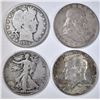 Image 2 : 20-MIXED 90% SILVER U.S. HALF DOLLARS