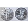Image 1 : 2-2020 GEM BU AMERICAN SILVER EAGLES