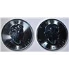 Image 2 : 2-2020 BU CANADIAN SILVER MAPLE LEAF COINS