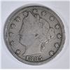 Image 1 : 1885 LIBERTY NICKEL SOLID VG/FINE KEY DATE COIN