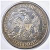 Image 2 : 1875-CC SEATED LIBERTY HALF, XF/ AU