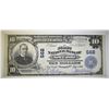 Image 1 : 1902 $10 NATIONAL CURRENCY NEWCASTLE PA. XF