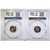 Image 2 : 1965 & 1966 SMS ROOSEVELT DIMES, PCGS SP-67