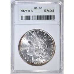 1879-O MORGAN DOLLAR, ANACS MS-62