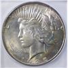 Image 2 : 1925 PEACE DOLLAR ICG MS-66