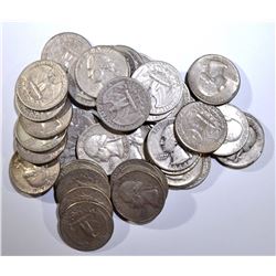 40-90% SILVER WASHINGTON QUARTERS
