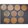 Image 2 : 10-2 CENT PIECES MIXED DATES 3 ARE NO DATE