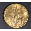 Image 1 : 1908 $20 ST GAUDENS GOLD GEM BU
