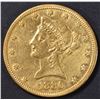 Image 1 : 1880 $10 GOLD LIBERTY, AU