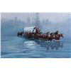 Image 1 : Sheila Cottrell - Foggy Crossing on the Yellowstone River