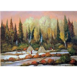 Bill Mittag - Winter in Lakota Land