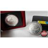 Image 2 : Collector Combo: Canada Dollar 1875-1975 Calgary - Black Case & Mount Rundle Token 1988 Banff Spring