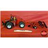Image 1 : Diecast Toy : Case IH STX500 with Case IH Ecolo-Tiger 530B Tillage Disc/Cultivator  (1:16 Scale)