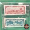 Image 2 : Canada Bills - Sheet of 2: $2 Lawson/Bouey & $5 Beattie/Rasminsky