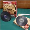 Image 1 : Box Lot: Variety of 78 rpm Records (59 Total)