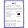 Image 2 : Genuine 4.5 ctw Garnet Ring 14KT White Gold - REF-37A8K