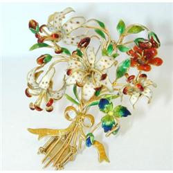 1221 ILIAS LALAOUNIS 18k Gold Pin