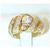Image 1 : 2807 JOSE HESS 18k Gold Diamond Ring