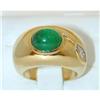 Image 1 : 2661 SALAVETTI 18k Gold Emerald Ring w/Diamond