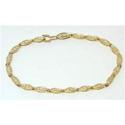 1860 SALAVETTI 18K Gold Diamond Bracelet